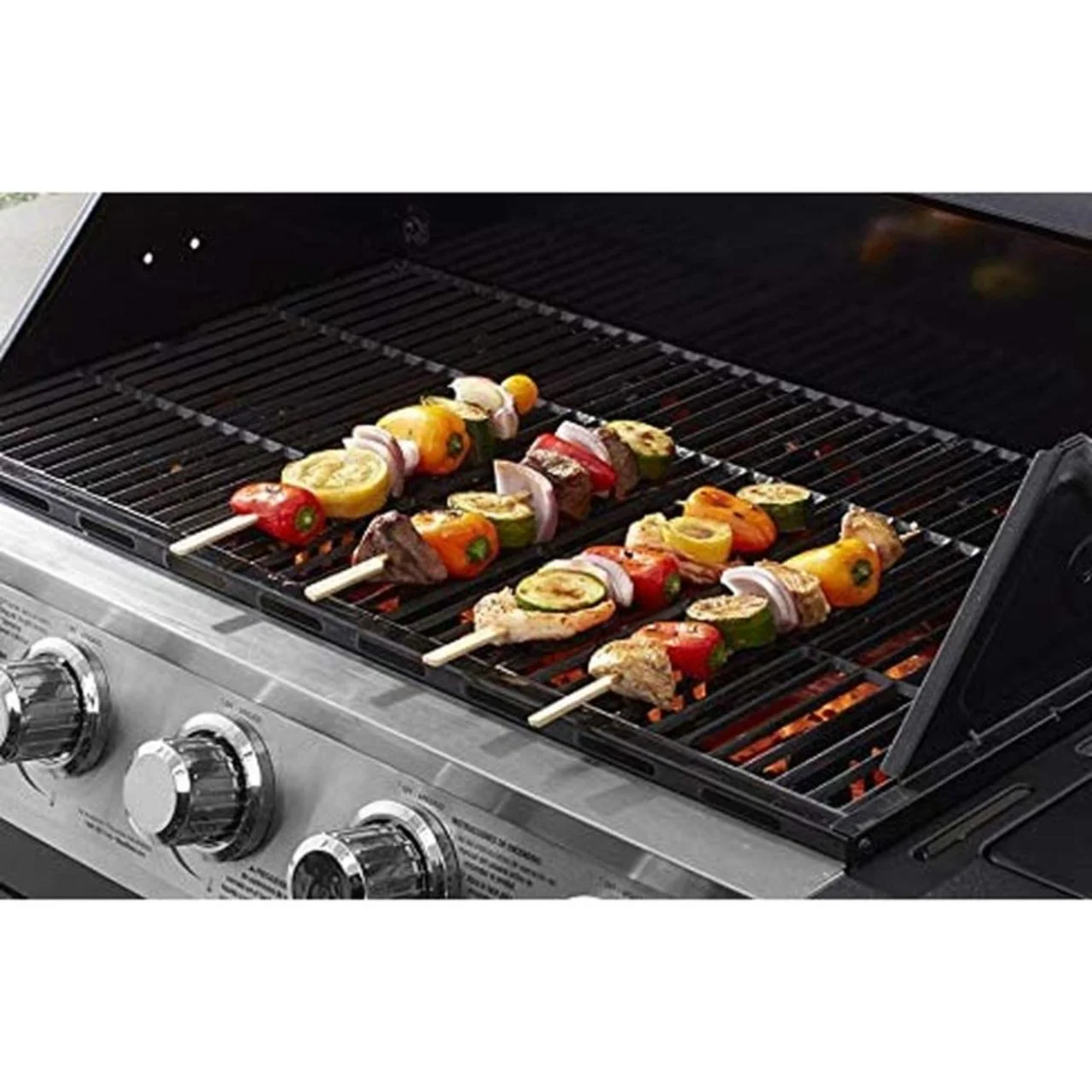 12" Flat Bamboo Skewers w/ Handle - Image 3