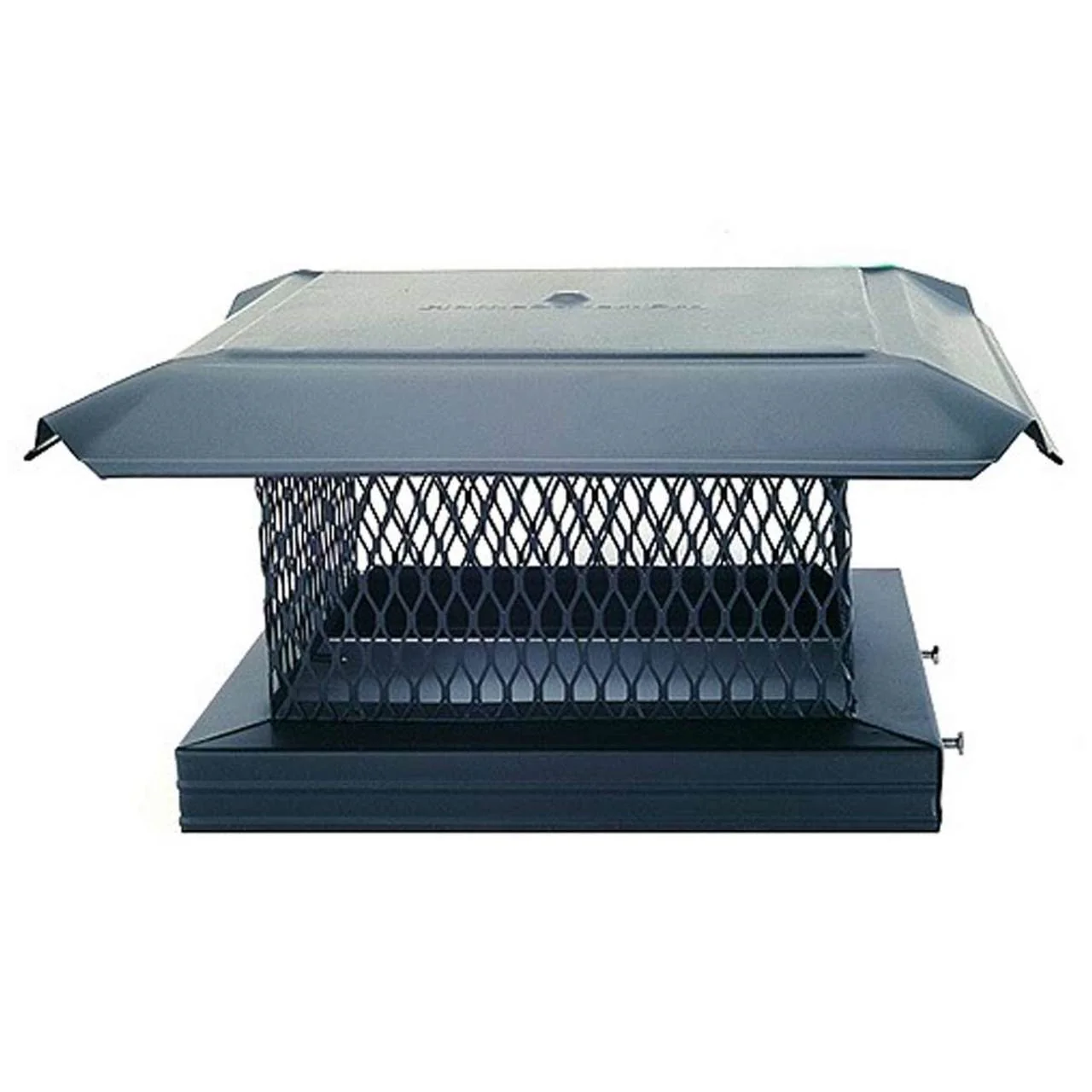 13" x 13" Homesaver Pro Galvanized Stainless Single-Flue Chimney Cap - 14807