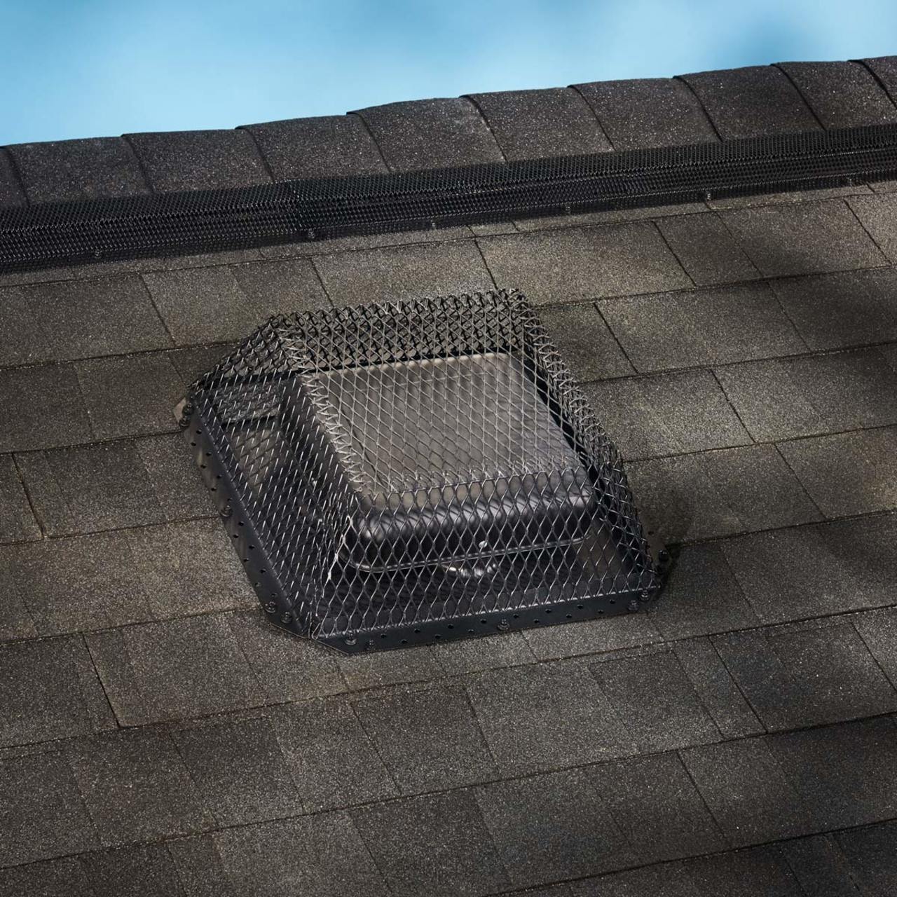 16" x 16" Black Galvanized Animal Control Screen - Image 3