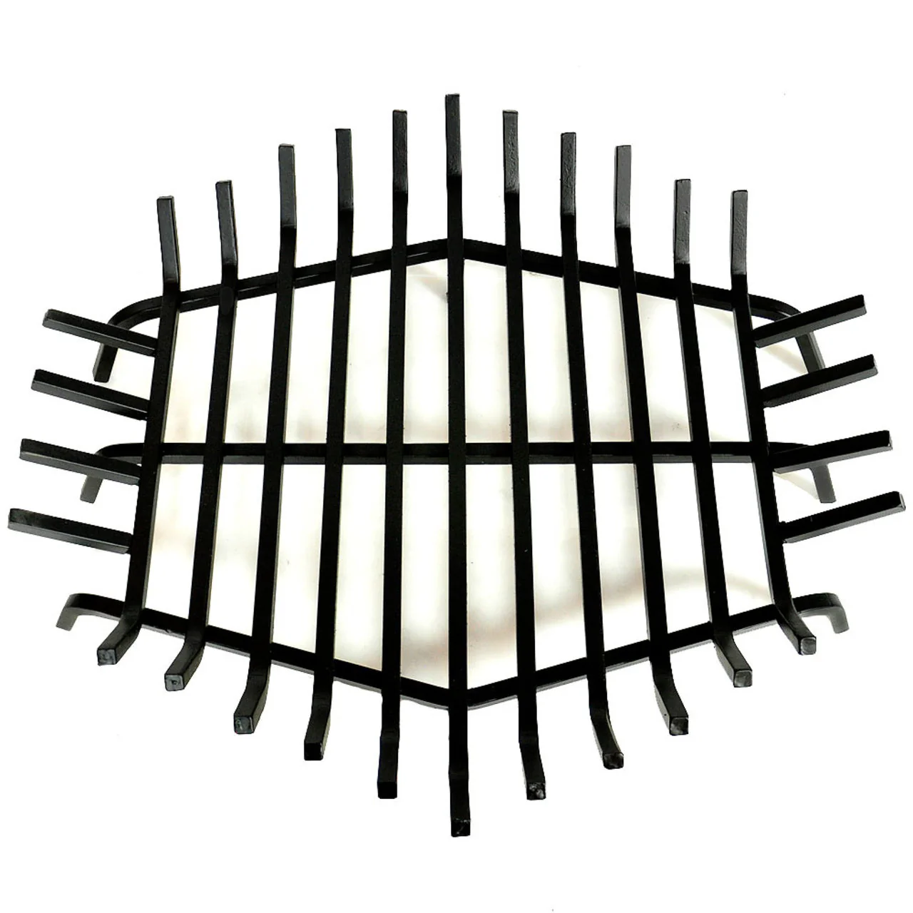 27" Hex Shape Fireplace Grate - Image 3