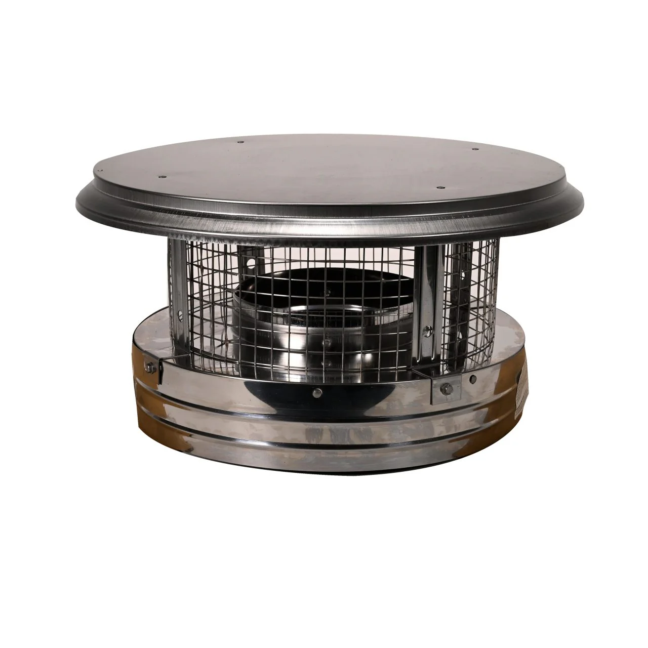 6" DuraPlus Round Chimney Cap - 6DP-VC - Image 3