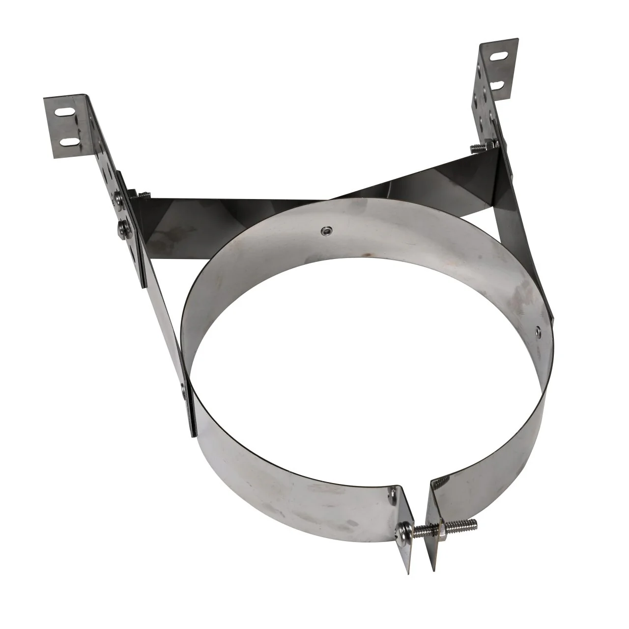 6" DuraTech Adjustable Stainless Steel Wall Strap - 6DT-WSSS - Image 5