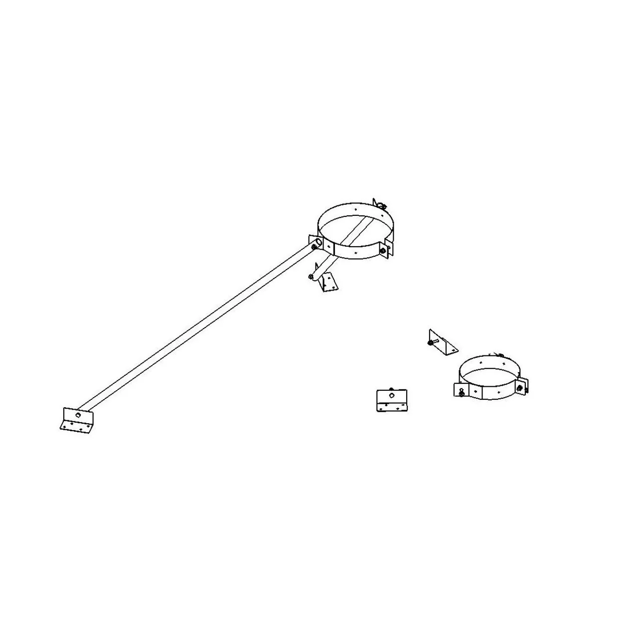 6" Extended Roof Bracket - Image 3