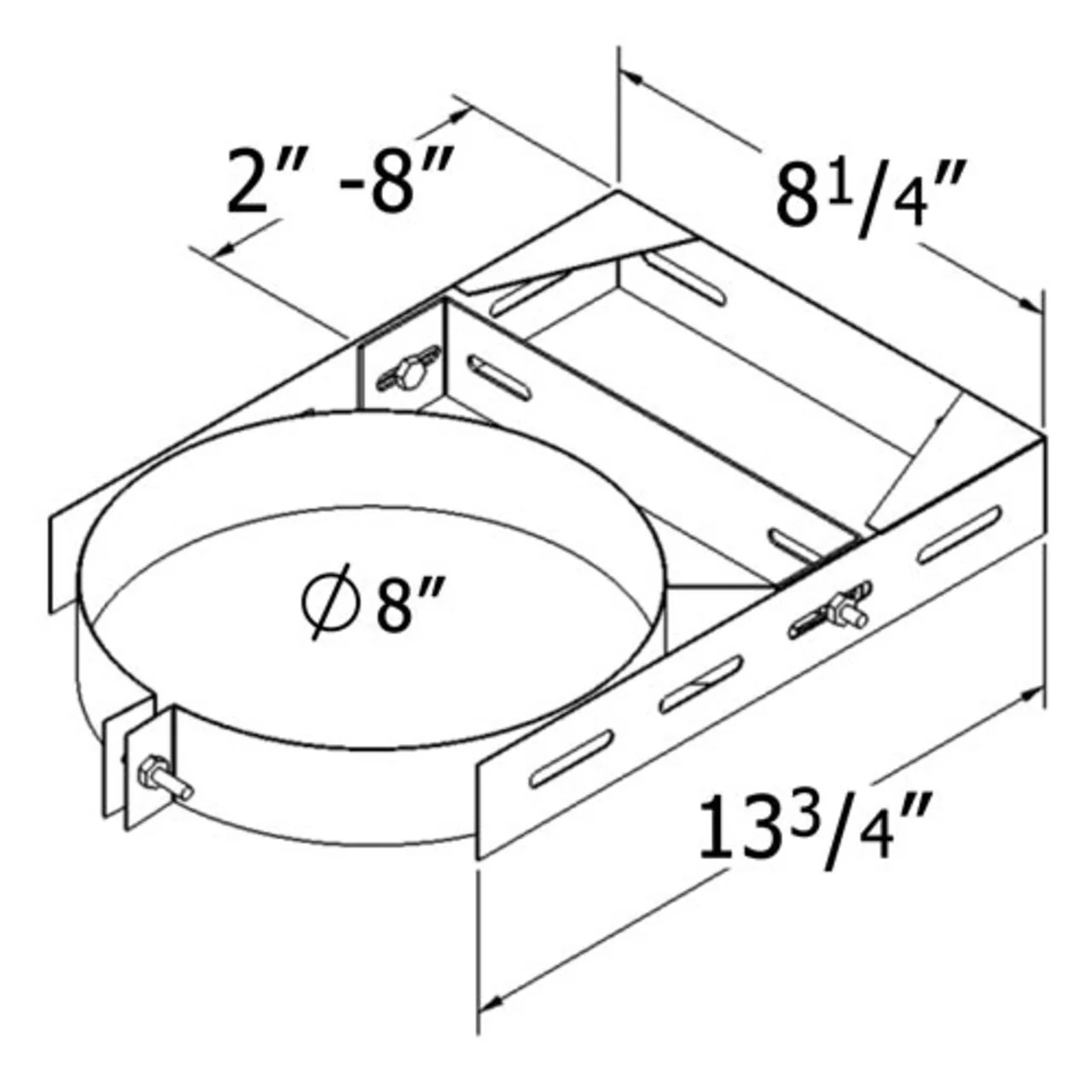 6'' Shasta Vent Thru The Wall Kit - Image 4