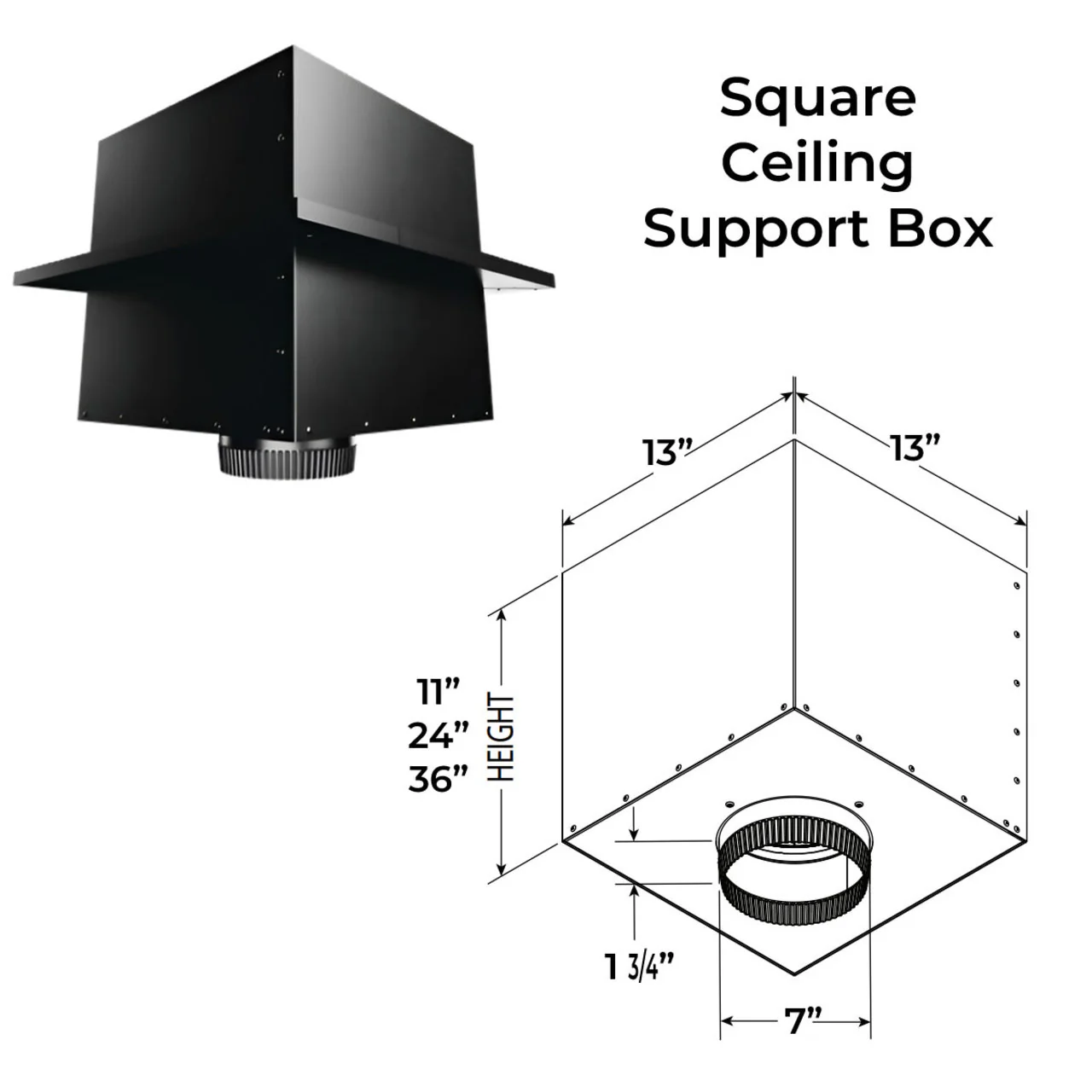 7'' DuraTech Cathedral Ceiling Support Kit - DT720-KIT - Image 4