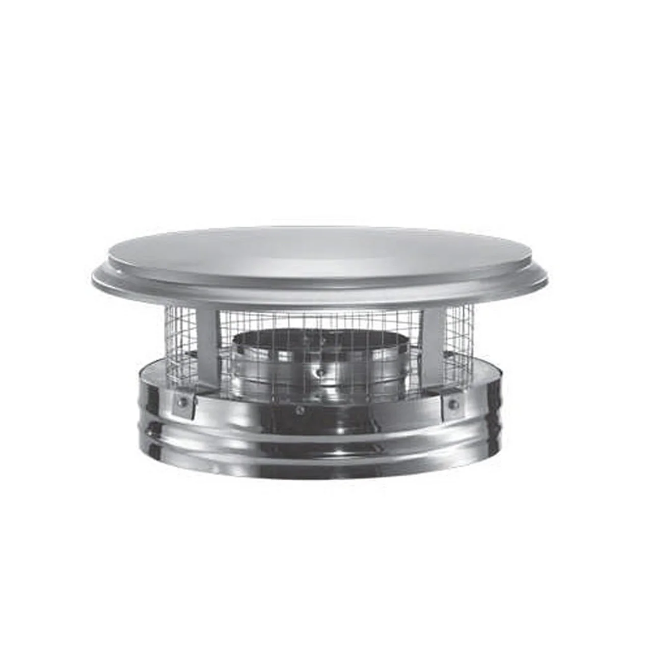 8" DuraPlus Round Chimney Cap - 8DP-VC