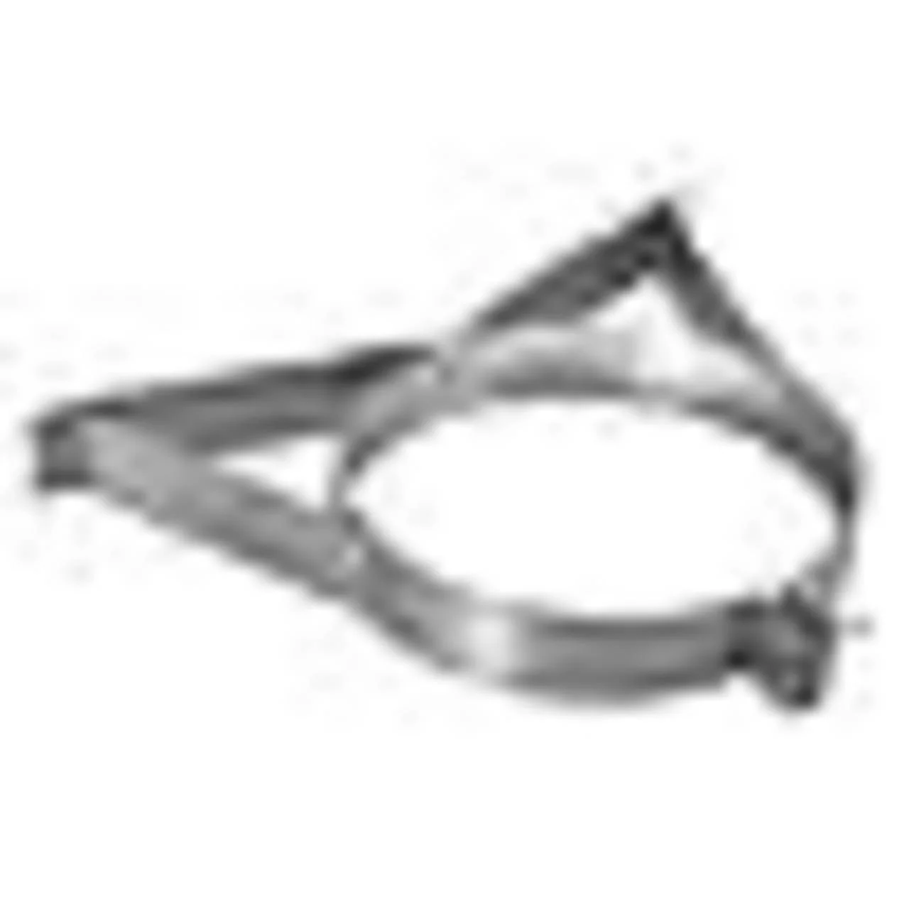 8" DuraPlus Galvanized Wall Strap - 8DP-WS - Image 3