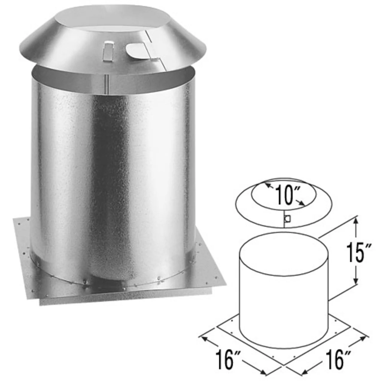 8" DuraTech Attic Insulation Shield - 8DT-IS - Image 2