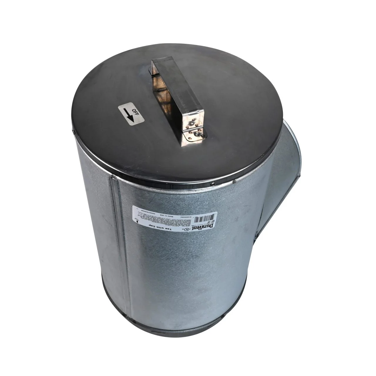 8" DuraTech Galvanized Standard Tee - 8DT-ST - Image 8