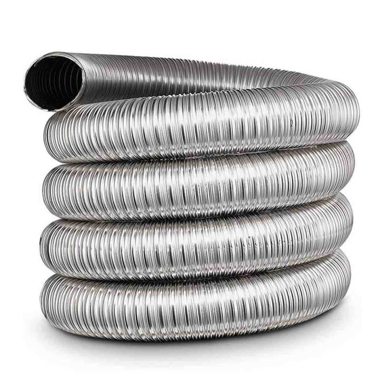 8" x 25' Lifetime Chimney Smooth-Wall Liner Kit with Stove Adapter - Image 3