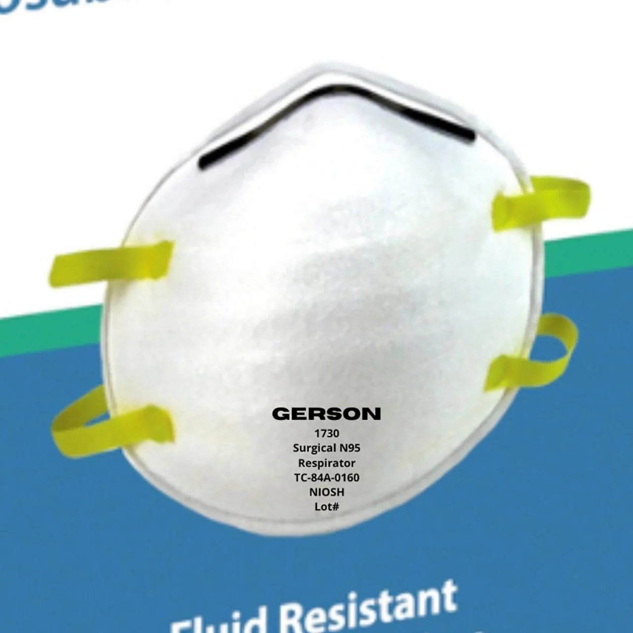 Altor Safety N95 NIOSH Cup Respirator 62210, USA Made, White, Box of 20 - Image 2