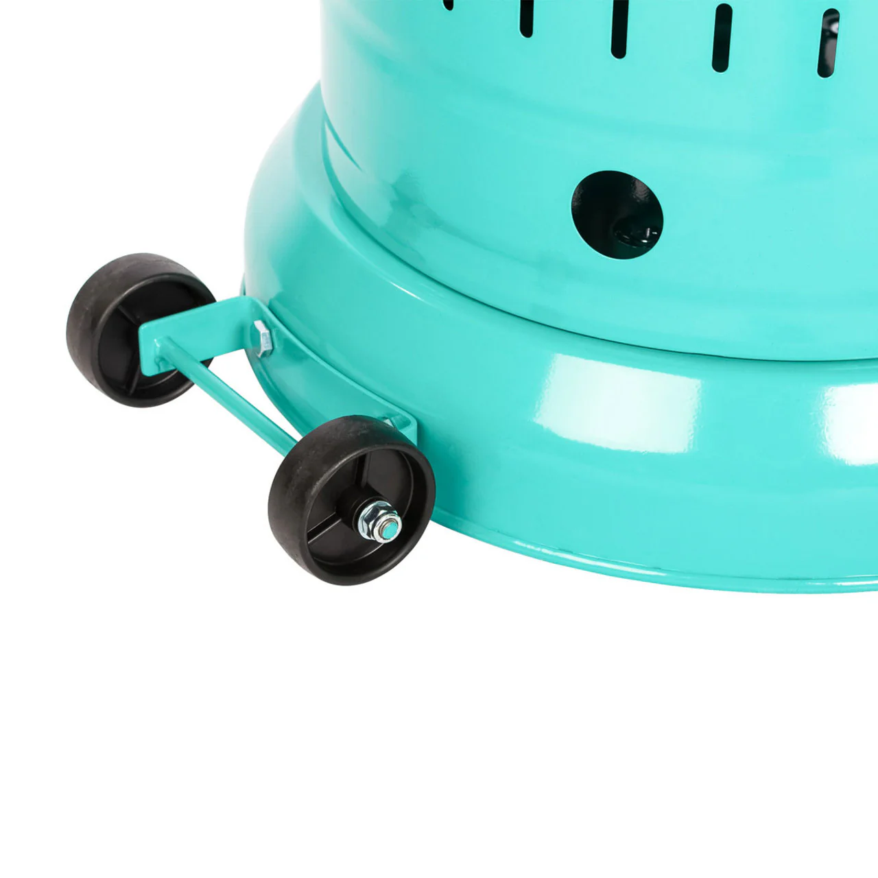 Aqua Blue Powder Coated Patio Heater - Image 3