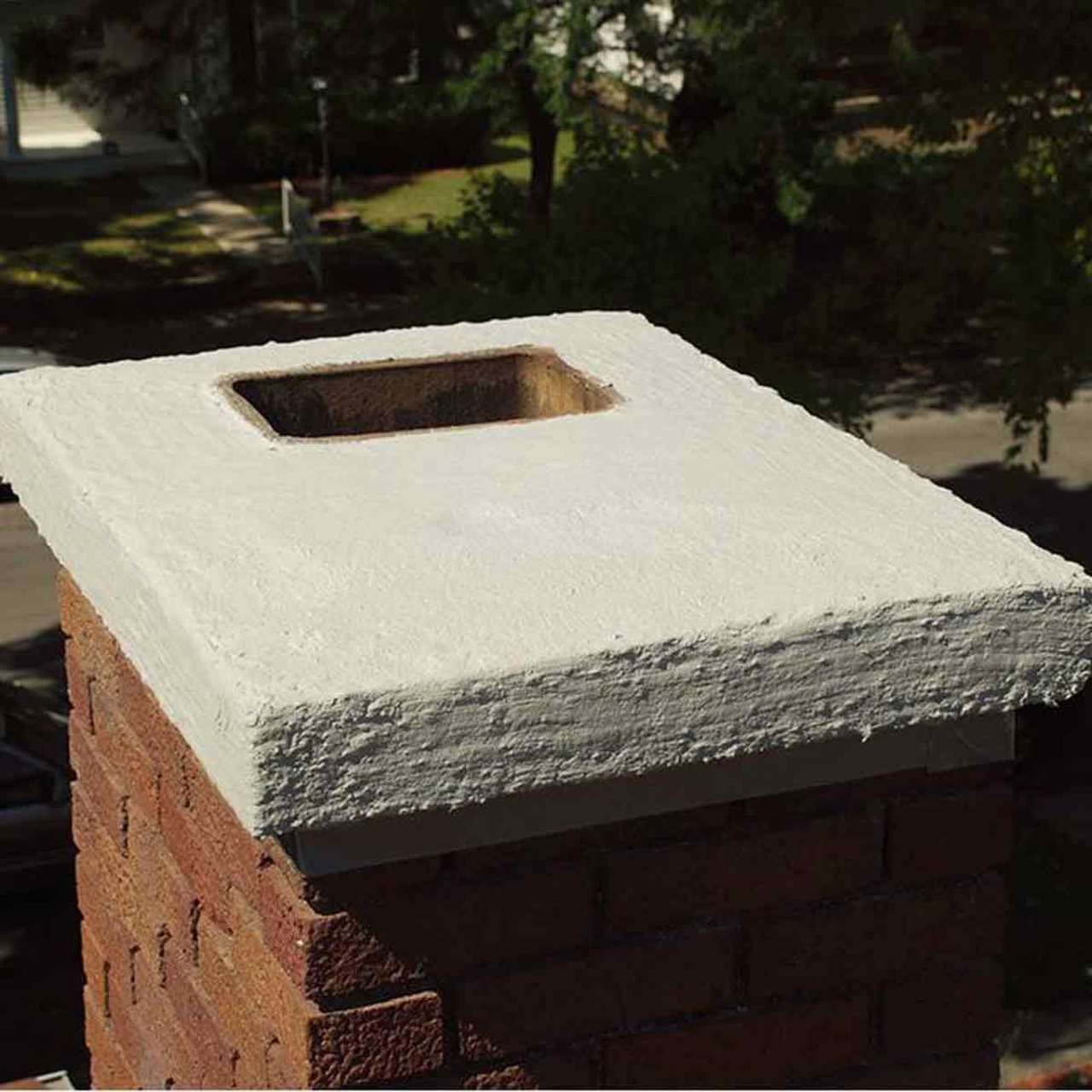 ChimneyRx Brushable Masonry Fireplace Crown Repair - 2 Gallon - Image 4