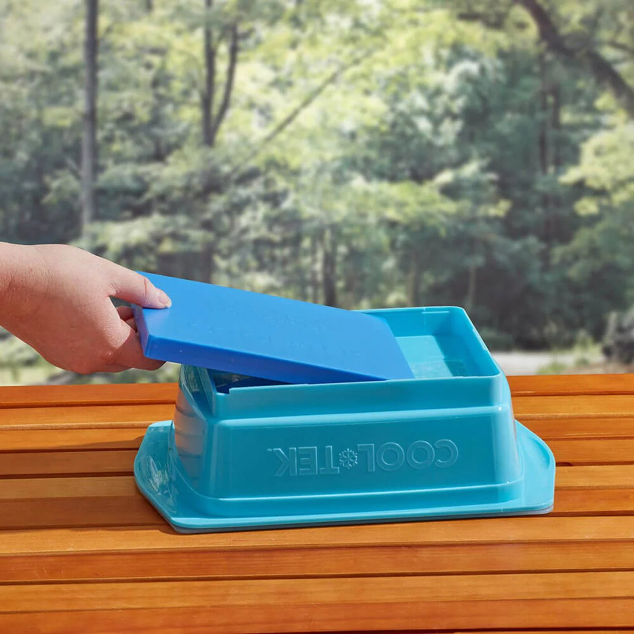 Cool-Tek Marinade / Serving Set in Blue - Image 6