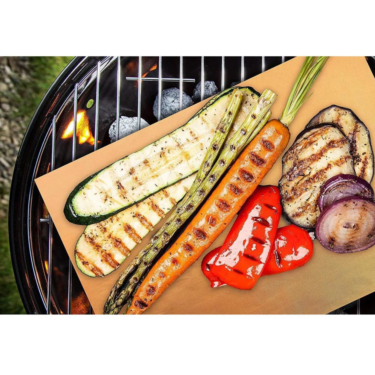 Copper Grill Mat - 2 Pack - Image 3