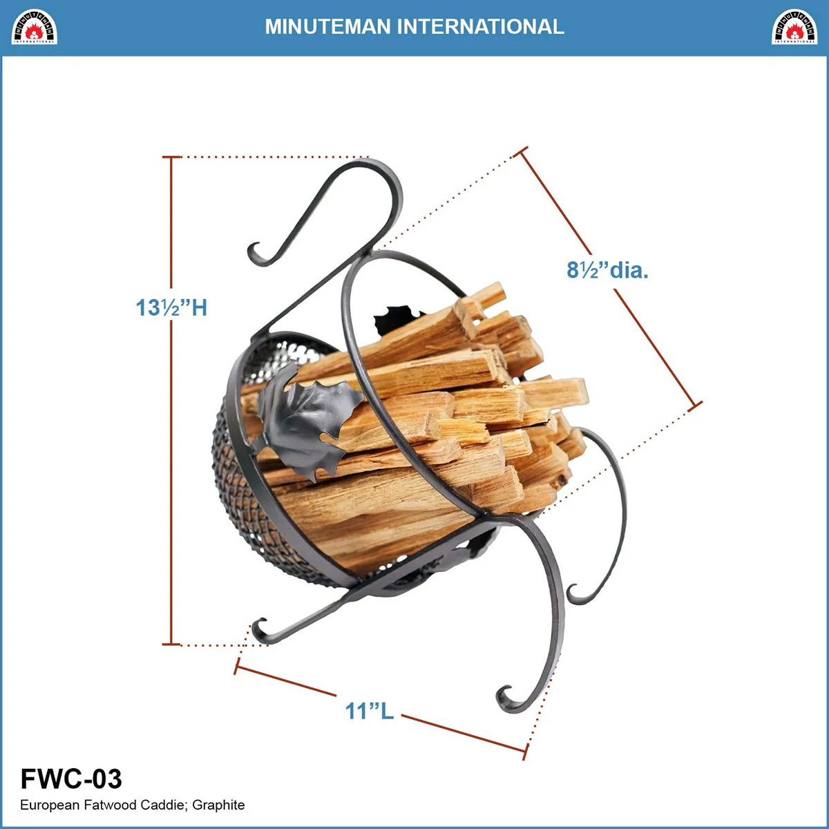 European Fatwood Caddy - Image 3