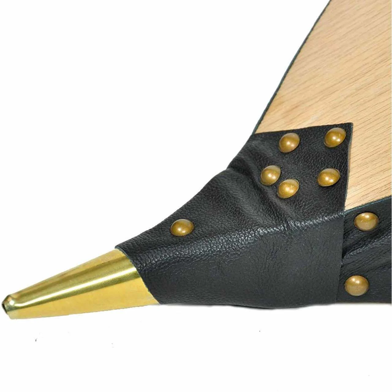 Johnny Beard Large Twin Valve Natural Oak Bellows - Image 5