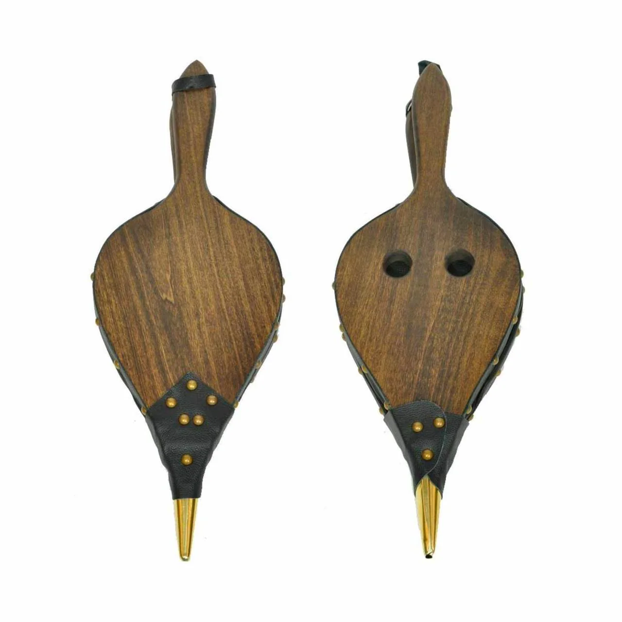 Johnny Beard Large Twin Valve Walnut Bellows - Image 3