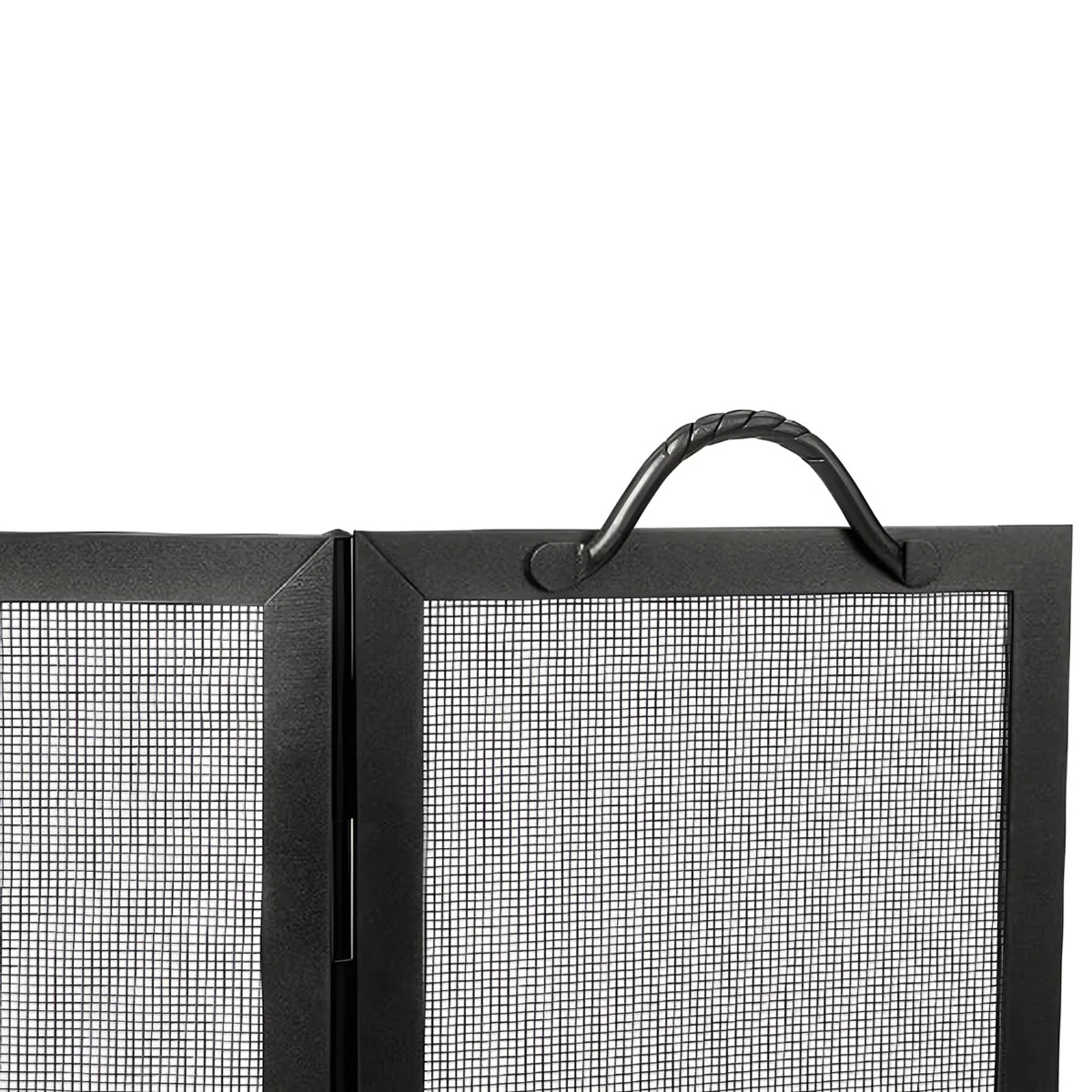 Large Flat Twisted Rope Folding Screen-G - Image 3