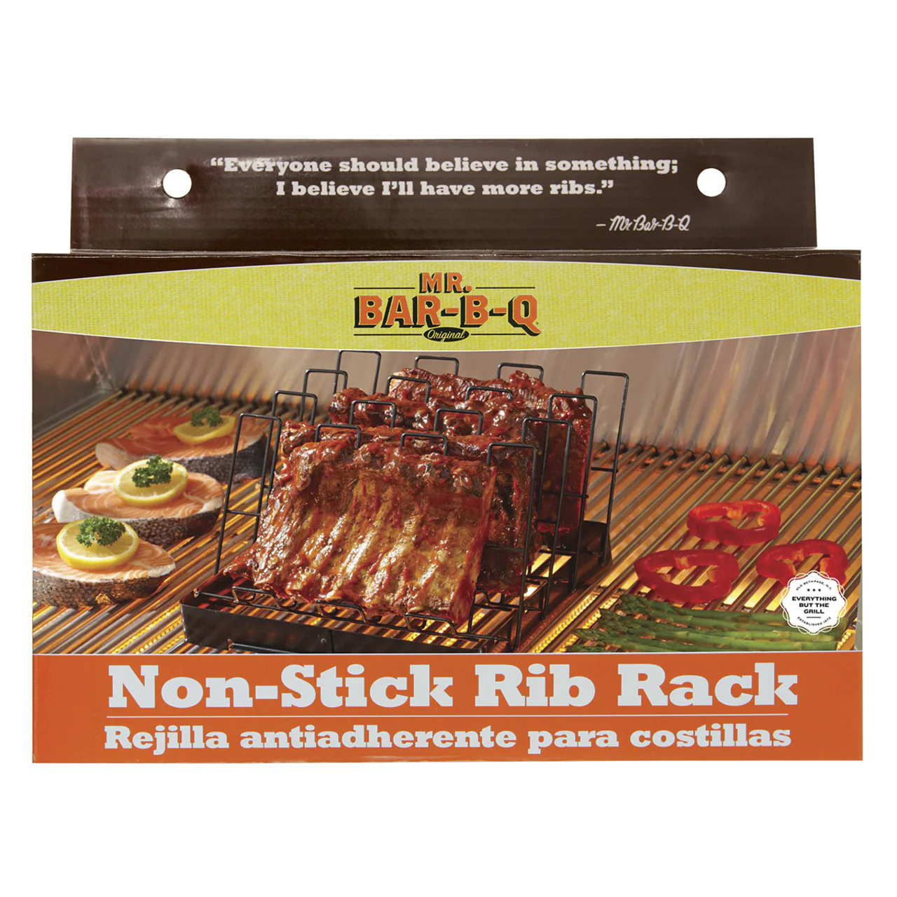 Mr. Bar-B-Q Jr. Non-Stick Rib Rack