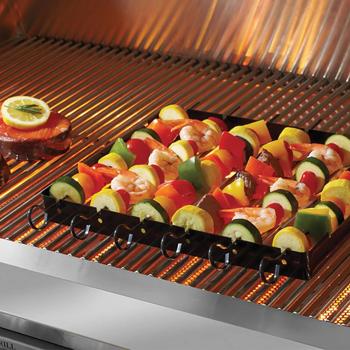 Mr. Bar-B-Q Kabob Rack & Skewers - Image 4