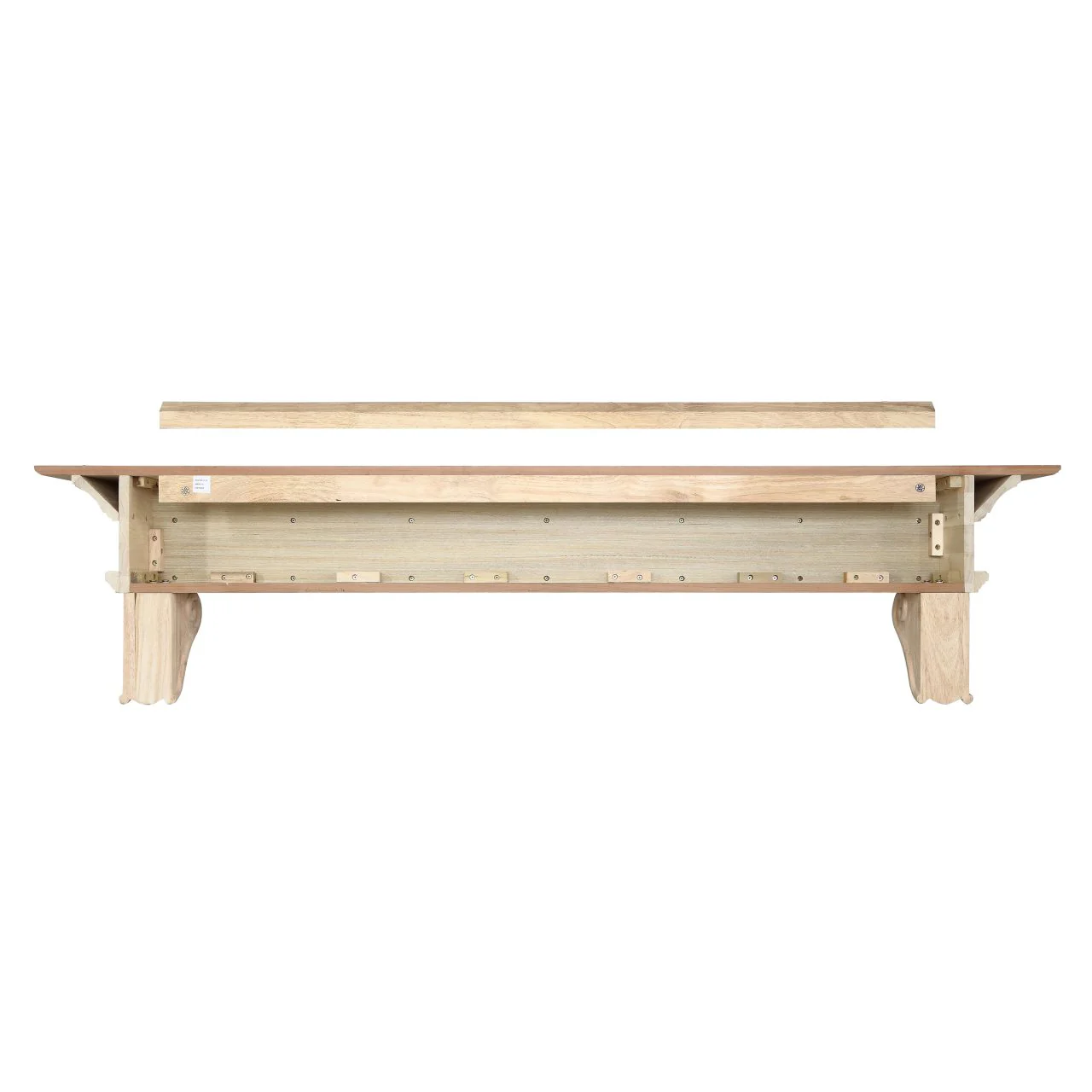 72" Devonshire Unfinished Fireplace Shelf by Pearl Mantels - Image 4