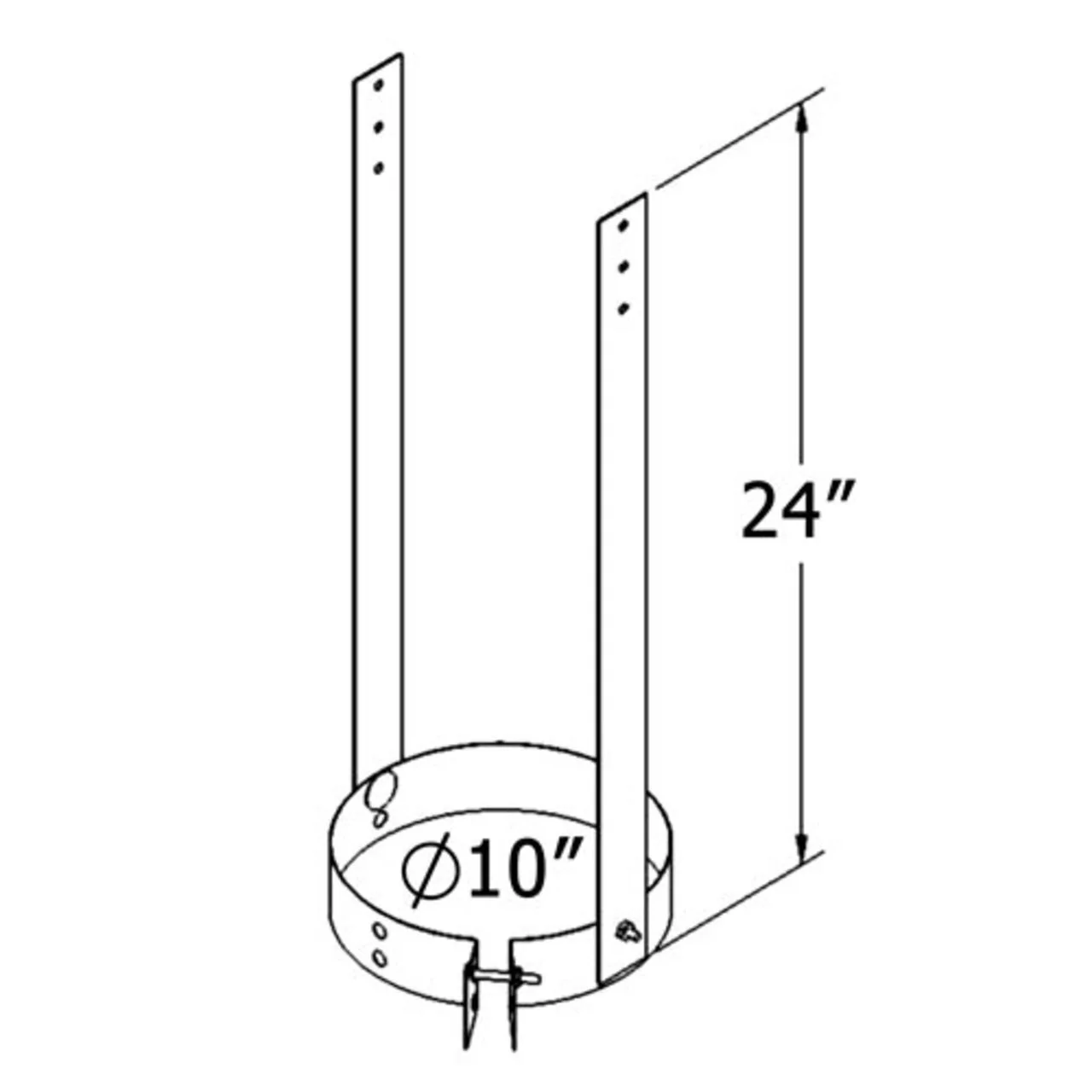 8" Shasta Vent 15 Degree Elbow Kit - Image 3