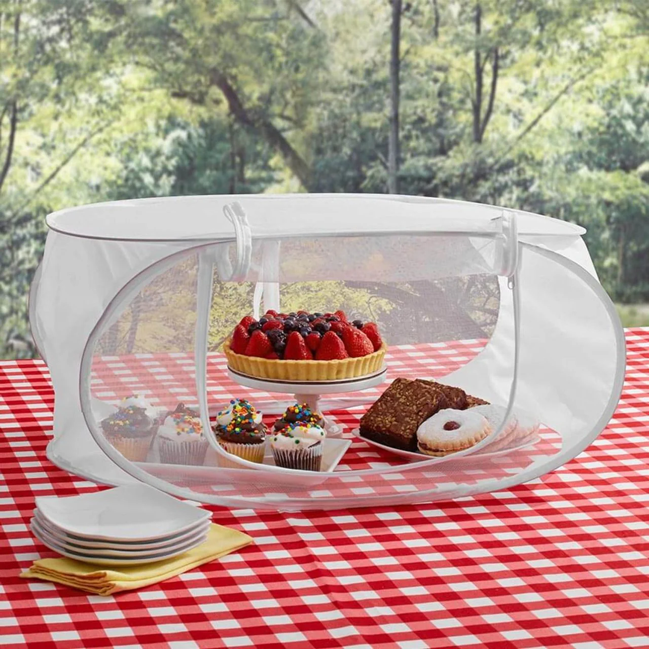 Small Tabletop Food Tent - Image 3