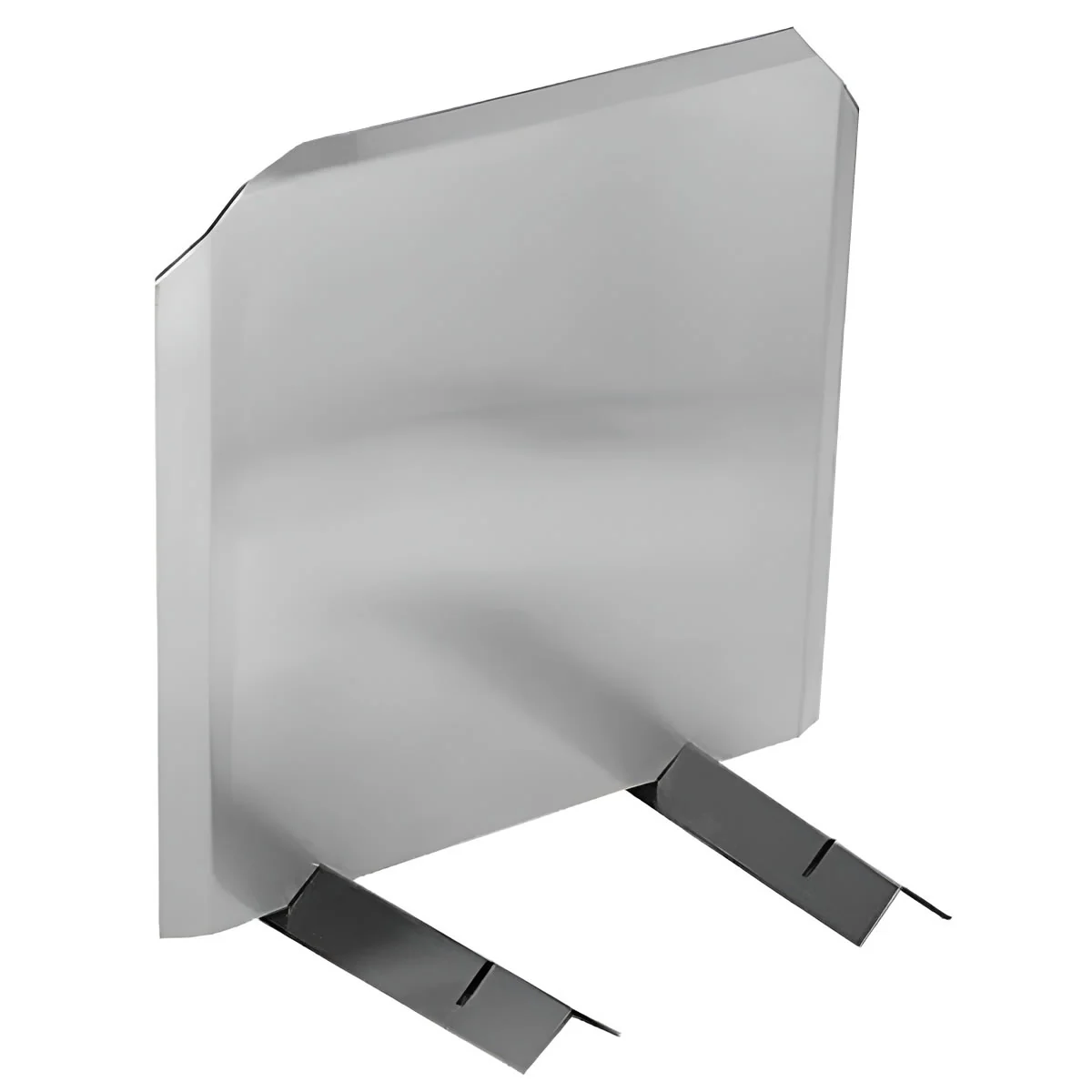 Stainless Radiant Fireback - 20" H x 20" W