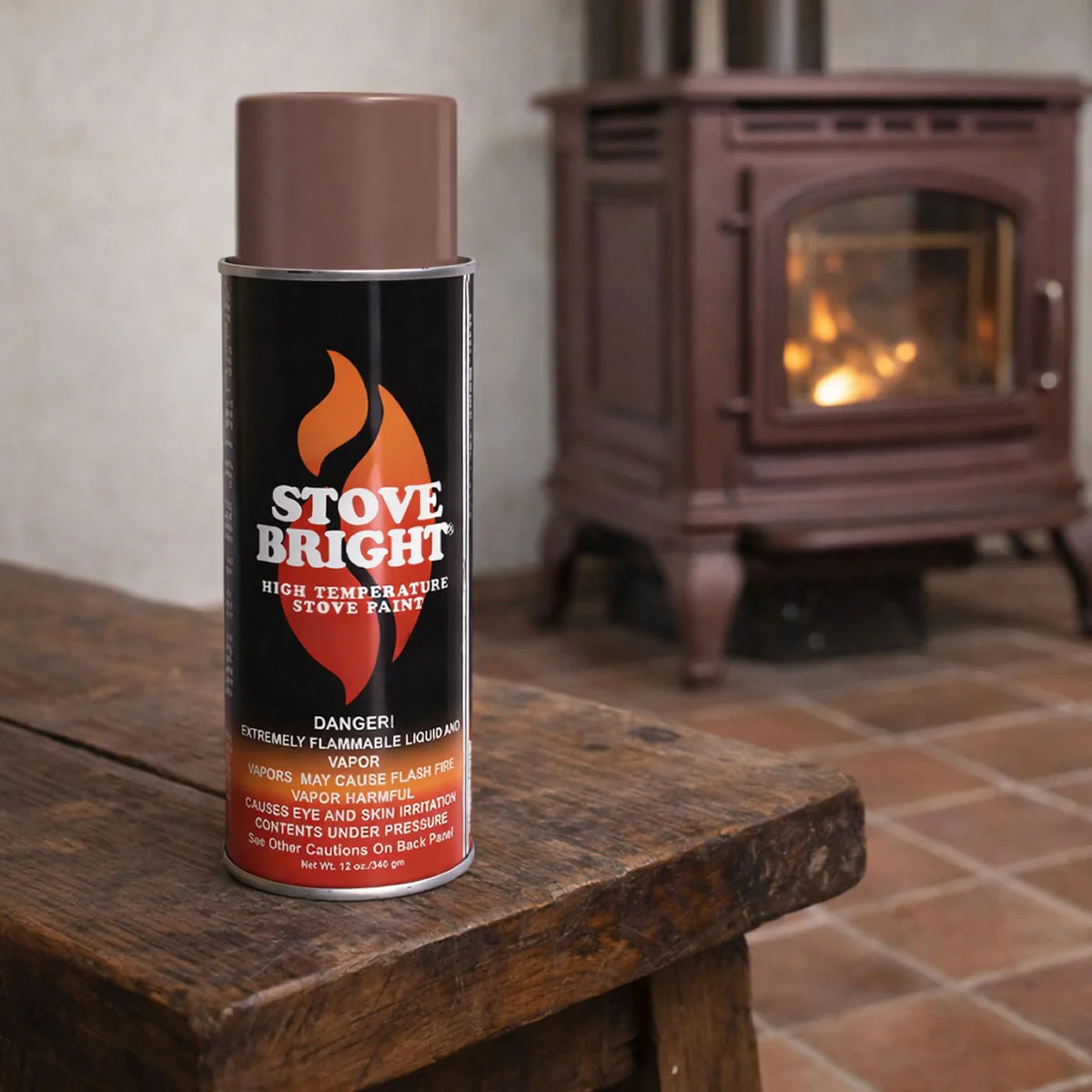 Stove Bright High Temp Paint - Mauve - 8120