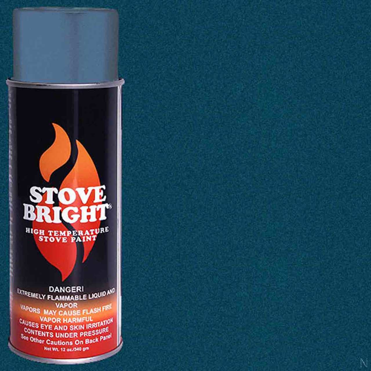 Stove Bright High Temp Paint - Metallic Blue - 8105 - Image 2