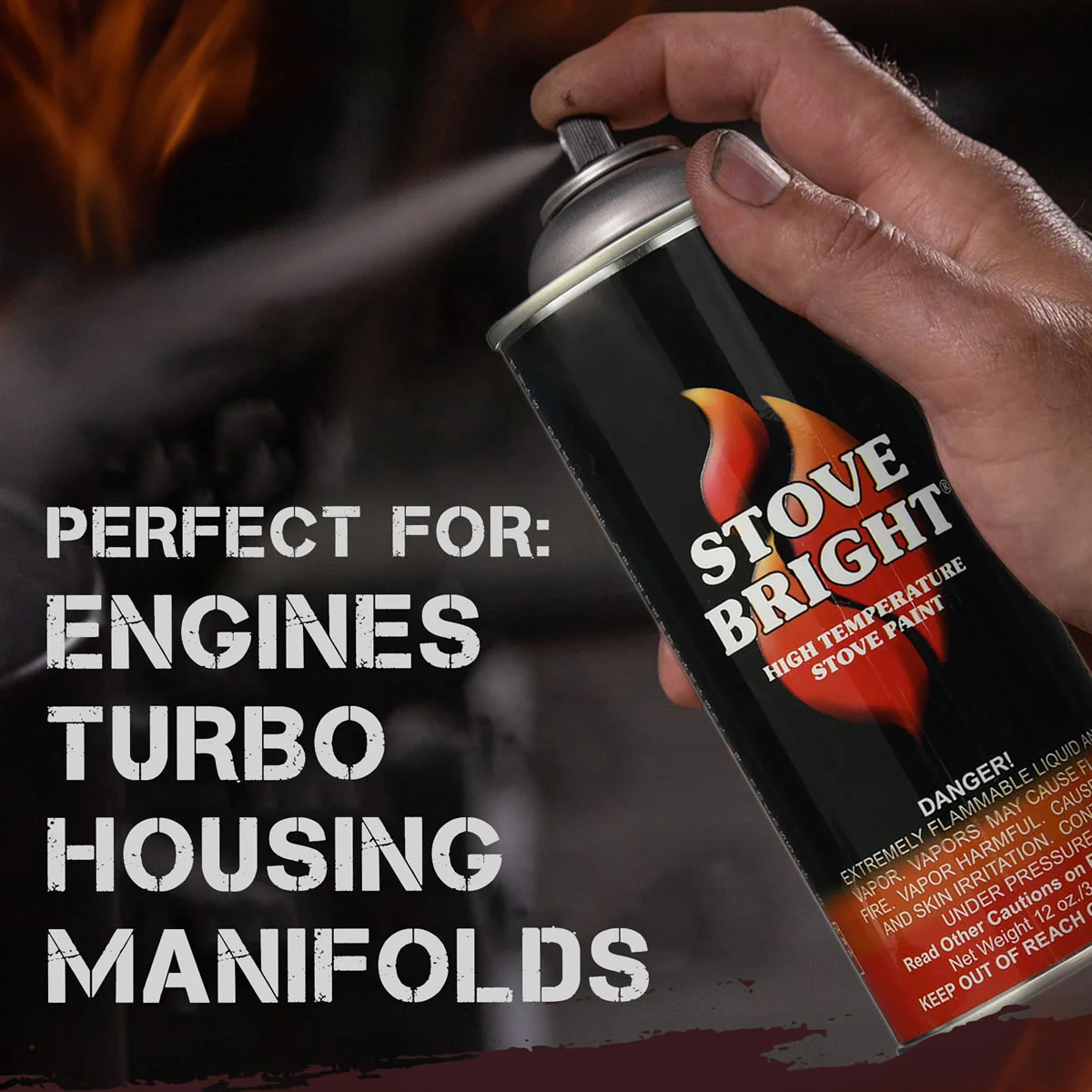 Stove Bright High Temp Paint - Redwood - 8112 - Image 6