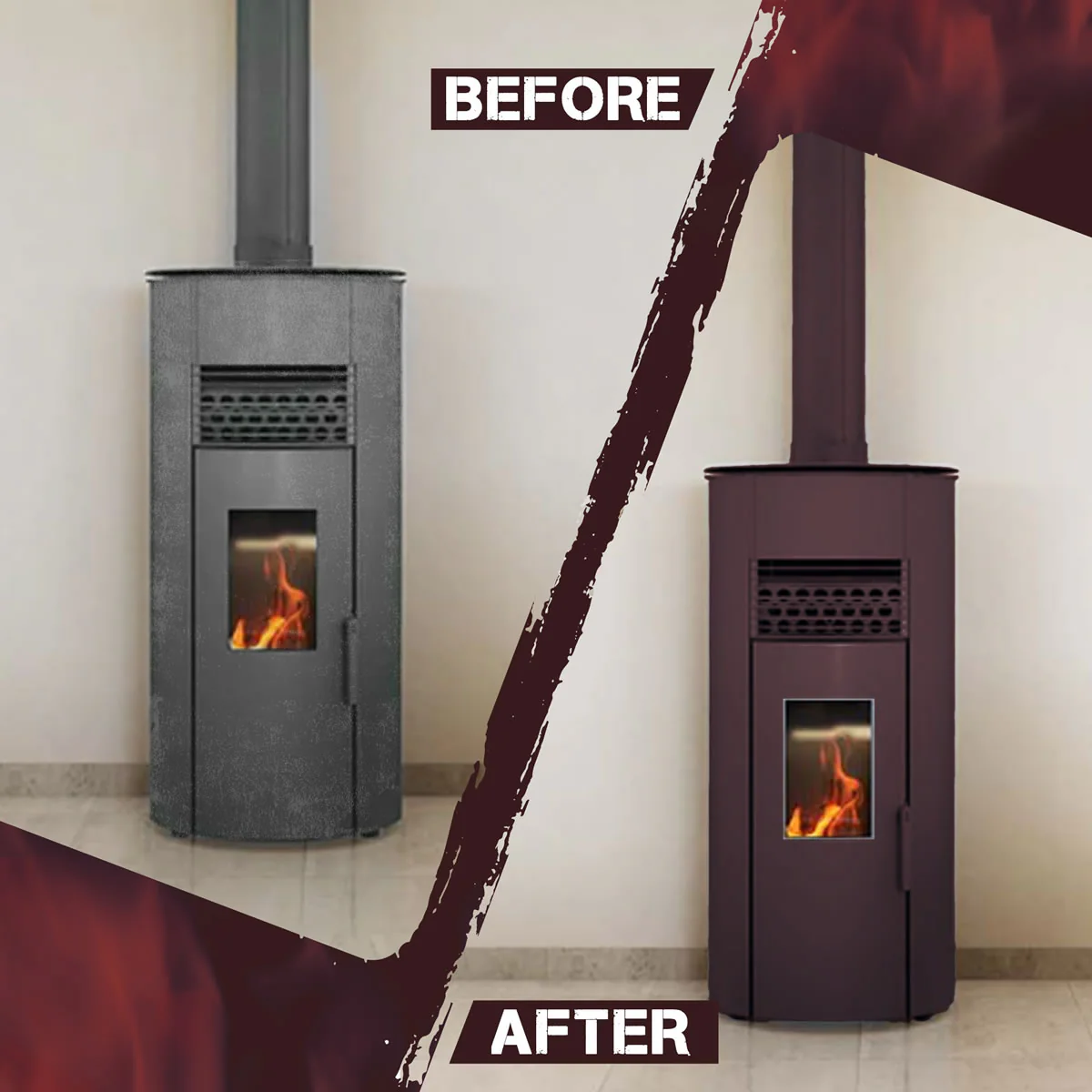 Stove Bright High Temp Paint - Redwood - 8112 - Image 7
