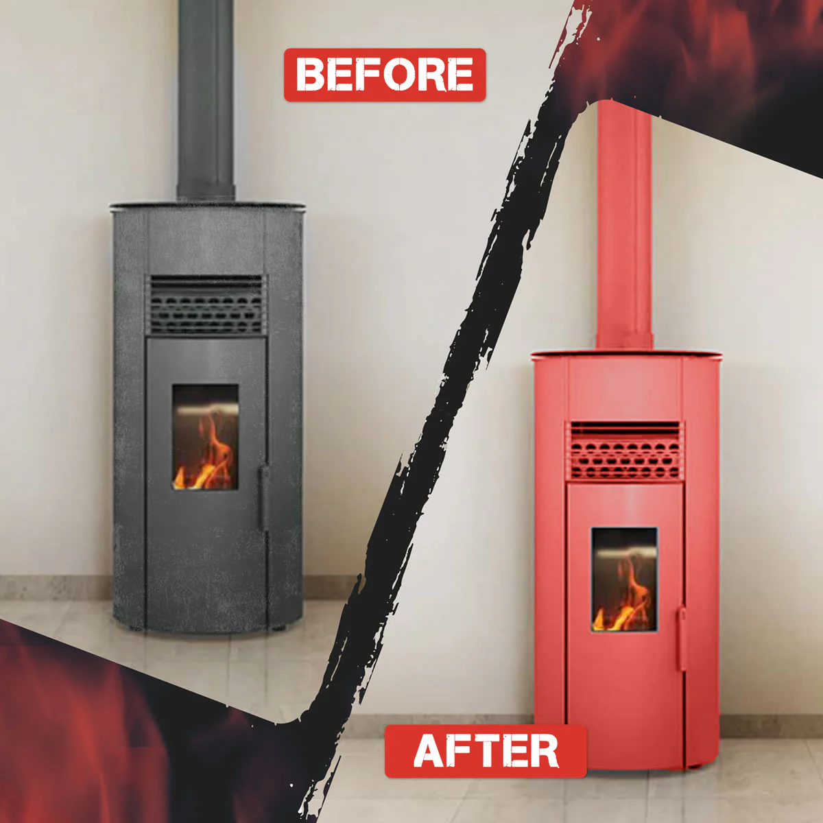 Stove Bright High Temp Paint - Shimmering Rose - 8162 - Image 7