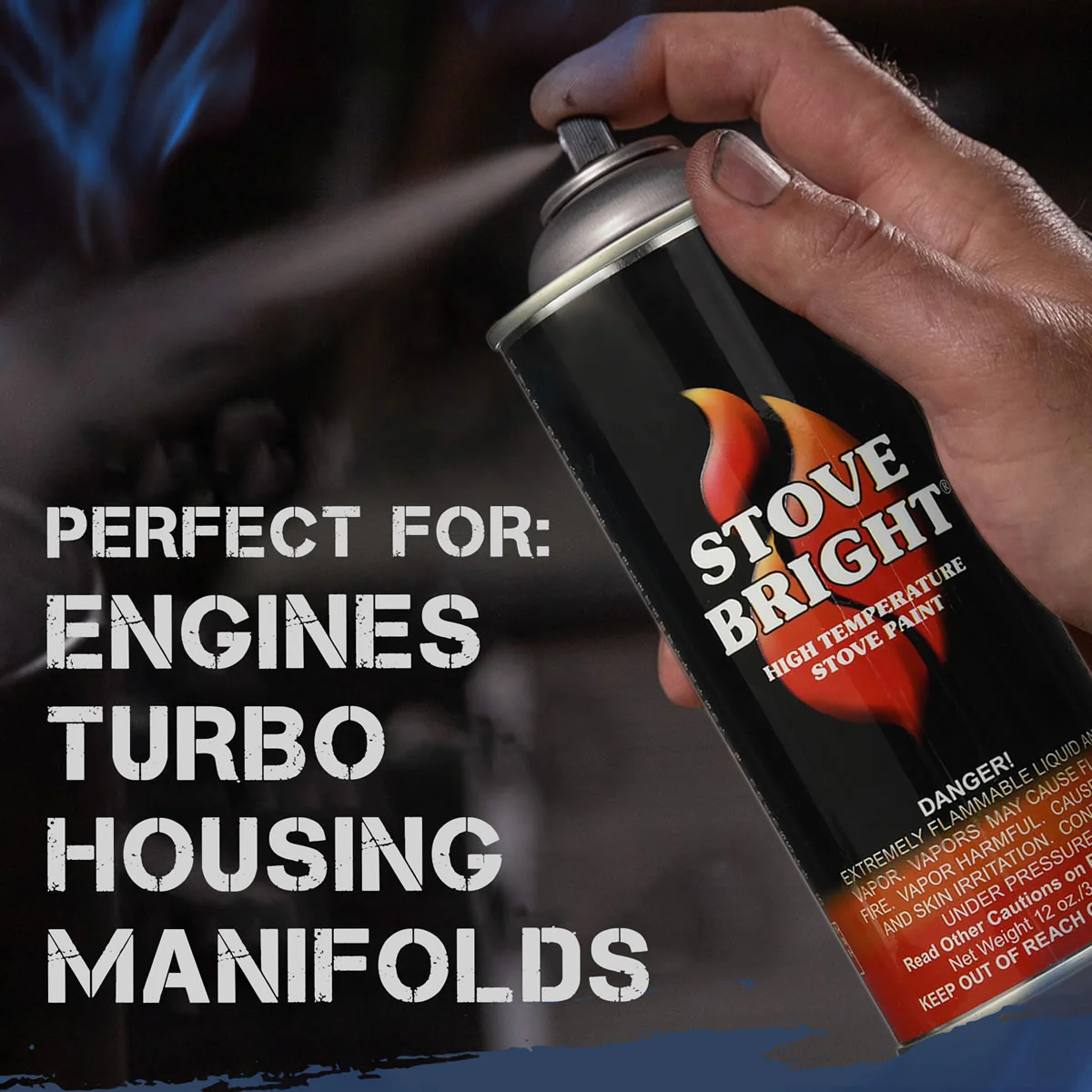 Stove Bright High Temp Paint - "New Sky" Blue - 8104 - Image 6