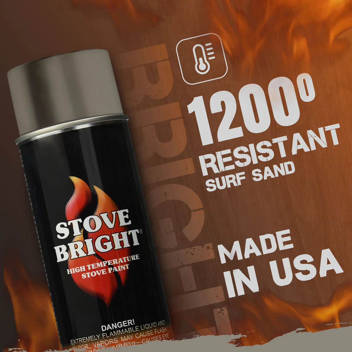 Stove Bright High Temp Paint - Surf Sand - 8158 - Image 3