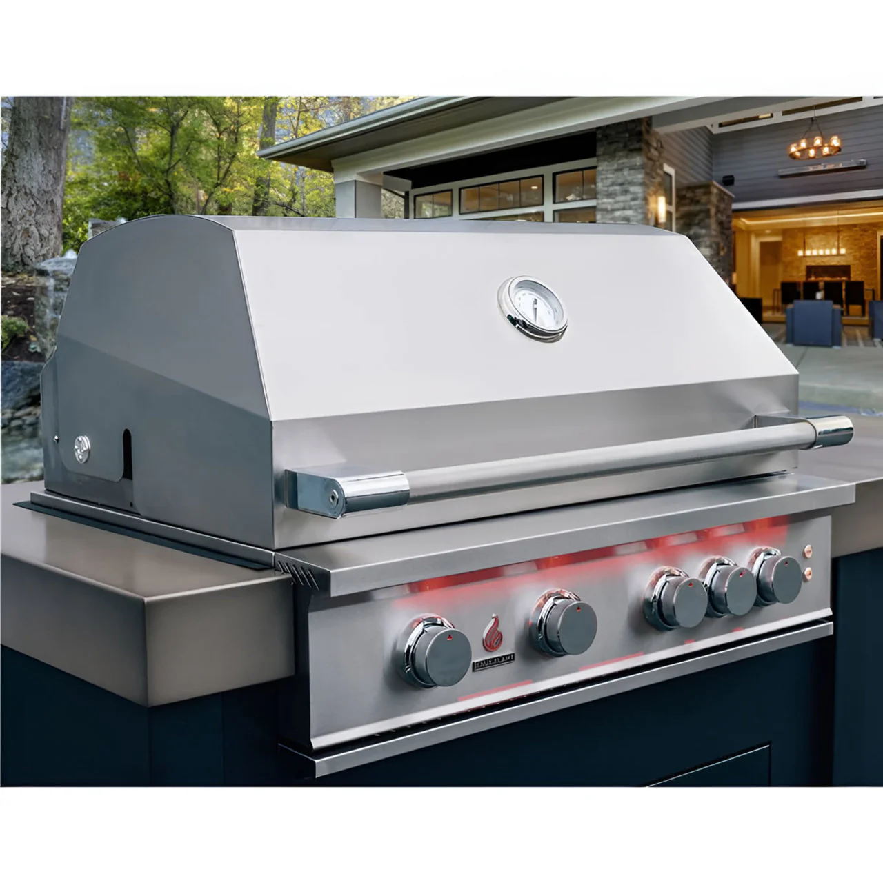 TrueFlame 3-5 Burner Gas Grill - LP-NG - Image 3